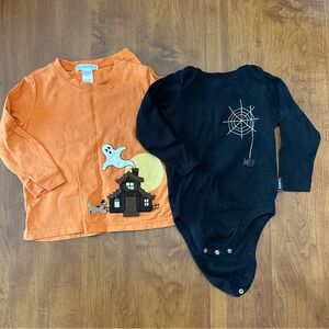 12-18months Halloween Baby Toddler Janie and Jack long sleeve tee-Old Navy onsie